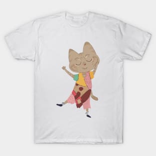 Halloween cat T-Shirt